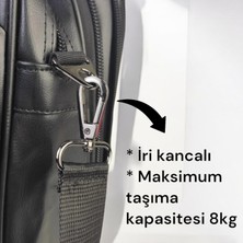 Canaris Çanta Omuz Askısı Ortopedik Destekli Gri Metalik Kanca