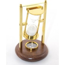 Pirinç Pusulalı Kum Saati Model 2