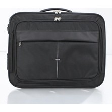 Canaris Laptop Evrak Çantası 17.3" Siyah Çelik Kasalı Notebook Bilgisayar Çantası