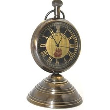 Masa Üstü Pirinç Saat Model 5