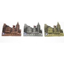Metal Istanbul Temalı Yöresel Magnet Model 3