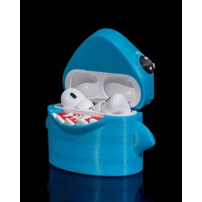 Sharkpods 3D Baskı Kulaklık Koruma Kutusu  (Pro Airpods Uyumlu)