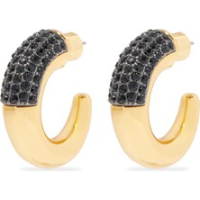 Parlak Kristal Kancalı Küpe