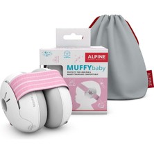 Muffy Baby Kulak Koruyucu, 23DB Gürültü Engelleme, 0-36 Ay Bebekler Için Ayarlanabilir Baş Bantlı