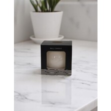 Top Mum 80 mm Çap Parlak Boya Top Mumu Küre Dekoratif