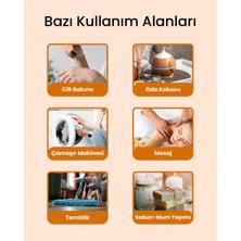 Karum Academy  Doğal Cam Damlalıklı Zerdeçal Uçucu Yağ 10ml