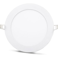 Noas 12W Sıva Altı Yuvarlak Slım LED Panel Gün Işığı 10ADET