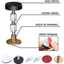 Omilife Yatak Başlığı Sabitleyici Ses Önleyici Yatak Eşya Sabitleme Aparatı 4 Adet