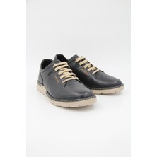Freefoot 221979 Erkek Casual Ayakkabı - Siyah Deri