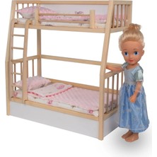 Toysilla Ahşap Oyuncak Ranza, oyuncak yatak, oyuncak