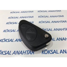 Köksal Anahtar Alfa Romeo Gt 156 147 3 Tuşlu Kumanda Kabı