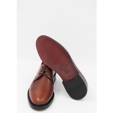 Danacı 9437  Gazumalı(Çift Kat Kösele) Erkek Klasik Ayakkabı - Taba