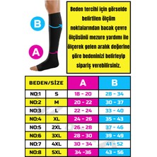 Wibtex Diz Altı Varis Çorabı Burnu Açık (Siyah Renk) Orta Basınç Ccl2(Çift Bacak)