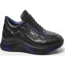 Pierre Cardin 649405 Erkek Spor Ayakkabı - Siyah Mavi