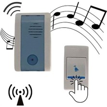 Pratikaı Wireless Kablosuz Kapı Zili | Ev, Ofis ve Bahçe Kullanımı