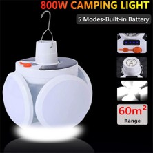 Venüs Shopping Solar 5 Kanatlı Kamp Lambası (4887)