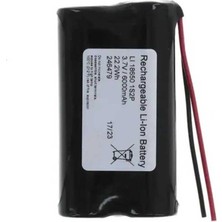 3.7V 6000MAH Li-Ion Pcbli 2X18650 Şarjlı Pil