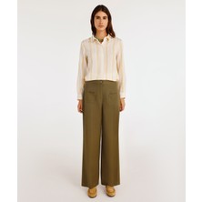 Yargıcı Önü Cepli Bol Kesim Pantolon