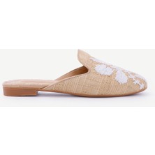 Nakış Detaylı Önü Kapalı Terlik