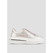 Alexander Smith Beyaz - Gümüş Kadın Sneaker ASBBLSW1888SLV