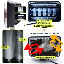Beyaz Angel Adaptif Angel Offroad LED Lamba Drl