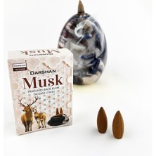 Musk Geri Akış (Back Flow) Kahverengi Tütsü 10 Adet