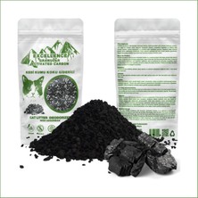 DOĞSEK Kedi Kumu Koku Giderici 3'lü Set Excellence Km Granular Activated Carbon 690 gr Kömür Bazlı Granül Aktif Karbon Kalın Taneli