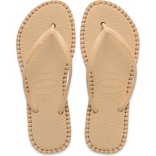 Havaianas 4149928 Slim Flatform Loop Parmak Arası Bej Kadın Terlik