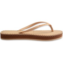 Havaianas 4149928 Slim Flatform Loop Parmak Arası Bej Kadın Terlik