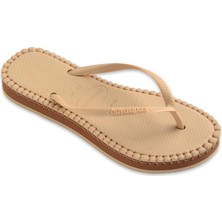 Havaianas 4149928 Slim Flatform Loop Parmak Arası Bej Kadın Terlik
