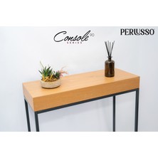 PERLUSSO-CONSOLE90-AHŞAP-AHŞAP Kaplama Gizli Bölmeli Dresuar