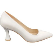 Merry Pace 6394066Z 7 cm Kadeh Topuklu Sivri Burun Kadın Stiletto Ayakkabı