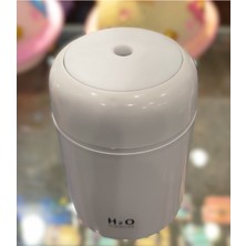 Ultrasonik Hava Nemlendirici Buhar Mak. ve Aroma Difüzörü Işıklı Orta Boy (13CM * 8 Cm)