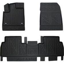 Citroen Berlingo 2019 ve Sonrası Premium Havuzlu 5d Oto Paspas Takımı Tam Uyumlu