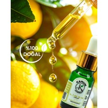 Karum Academy  Doğal Cam Damlalıklı Limon Uçucu Yağ 10ml