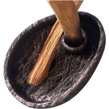 Dekoratif Palo Santo Siyah Tütsülük El Yapımı