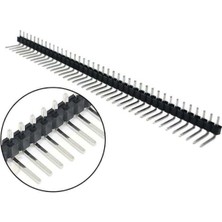 Rodevino 5 Adet 1x40 Erkek Header 90 Derece 40 Pin 2.54mm Standart Boy