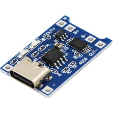 Rodevino 3 Adet Tp4056 3,7v Şarj Devresi - Korumalı Mod Type C