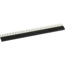 Rodevino 5 Adet 1x40 Dişi Header 90 Derece 2.54mm Standart Boy 40 Pin