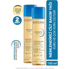 Bioderma Atoderm 2 In 1 Oil 150 ml 2 Adet