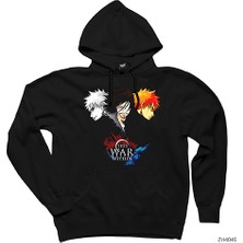 Bleach This War Within Siyah Kapşonlu Sweatshirt Hoodie