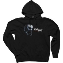 Dying Light Zombi Head Siyah Kapşonlu Sweatshirt Hoodie