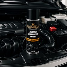 Altın Oran Susuz Motor Temizleme Spreyi 500ML - Su Gerektirmeyen Hızlı Etkili Motor Yağ Sökücü, Kir Çözücü & Parlatıcı Bakım Spreyi