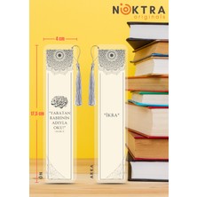 Noktra Originals Film Kaplı, Püsküllü Kitap Ayraçları - İkra 2