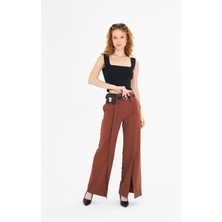 Yırtmaçlı Atlas Pantolon