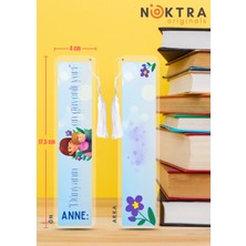 Noktra Originals Film Kaplı, Püsküllü Kitap Ayraçları - Anne Kitap Ayracı - Dünyanın En Güvenli Yeri - Erkek