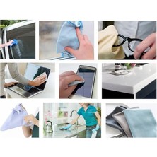 2 Adet Mikrofiber Cam Bezi Araba Mutfak Tozbezi Banyo