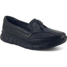 Beety 040 Günlük Ortopedik Kadın Ayakkabı-Siyah