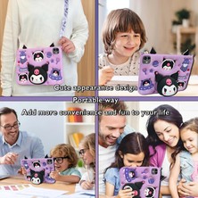 Dexmon Apple iPad 10. Nesil 2022 10.9” / 11. Nesil A16 2025 11” Uyumlu Çocuk Tablet Kılıfı Standlı Askılı Silikon