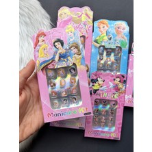 Eva & Rose Karakterli Prensesli Takma Çocuk Tırnağı